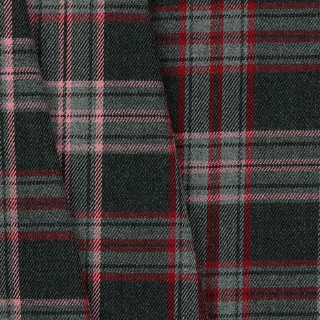 Verhees Tartan Check 03036.058 65%PL-32%VI-3%EA